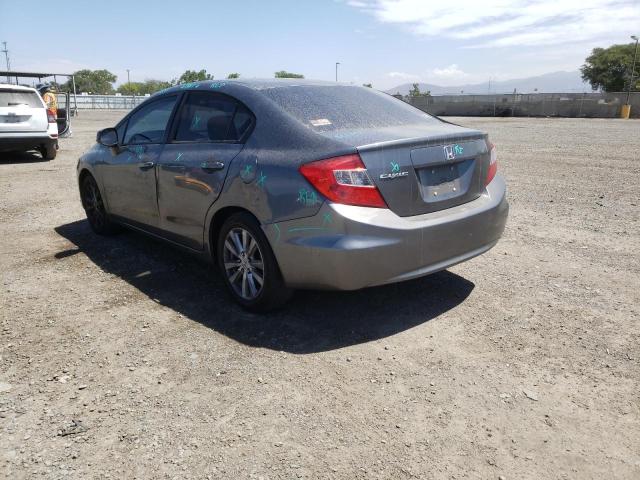 Photo 3 from auction – 2012 HONDA CIVIC EX with VIN 19XFB2F87CE303883