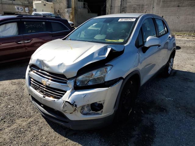 Photo 2 from auction – 2016 CHEVROLET TRAX LS with VIN 3GNCJKSB3GL258702