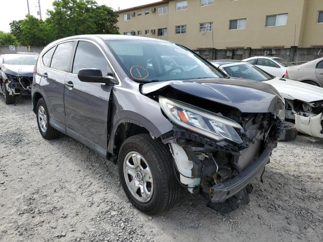 Photo 1 from auction – 2016 HONDA CR-V LX with VIN 2HKRM3H36GH520969