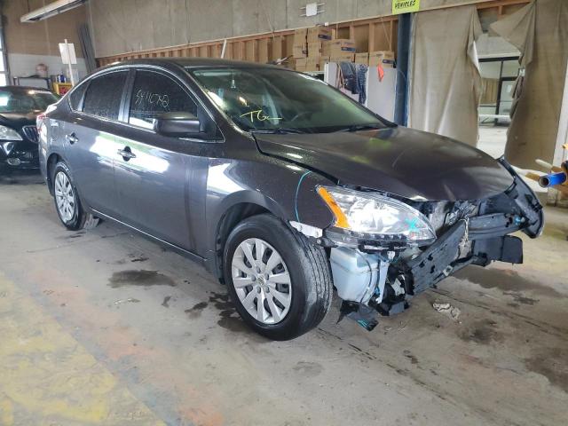 NISSAN SENTRA S 2015 with VIN 3N1AB7AP2FL668352 - Photo from auction