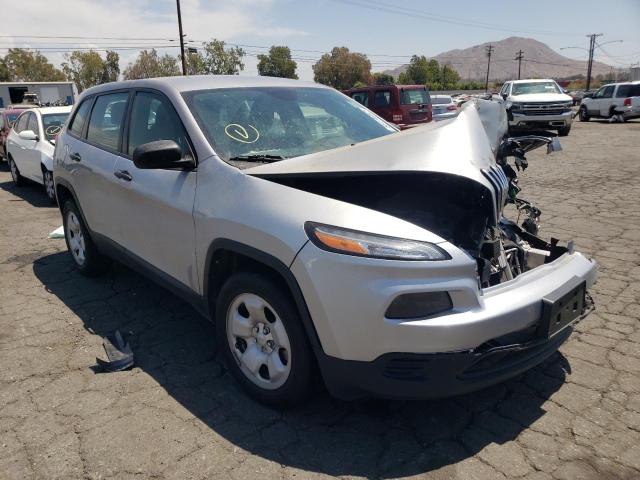 JEEP CHEROKEE S 2017 with VIN 1C4PJLAB1HD221382 - Photo from auction