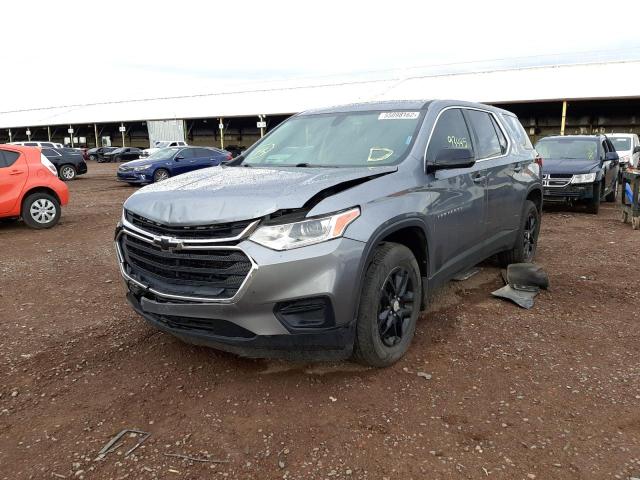 Photo 2 from auction – 2018 CHEVROLET TRAVERSE L with VIN 1GNERFKW4JJ230191