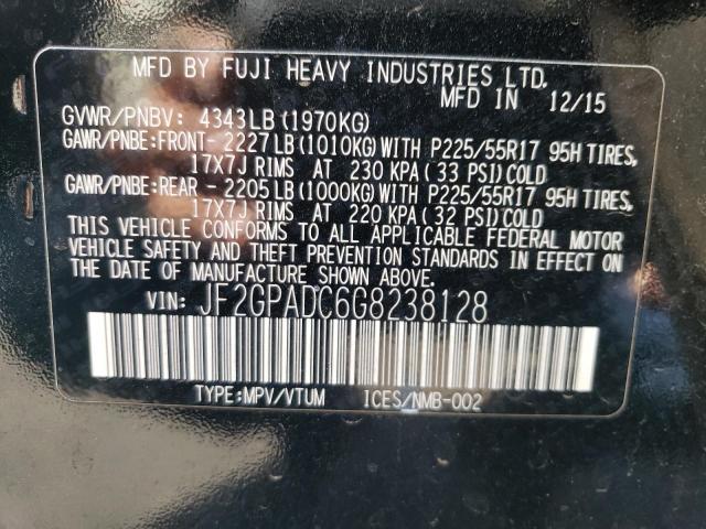 صورة رقم 10 من المزاد - 2016 SUBARU CROSSTREK مع VIN JF2GPADC6G8238128