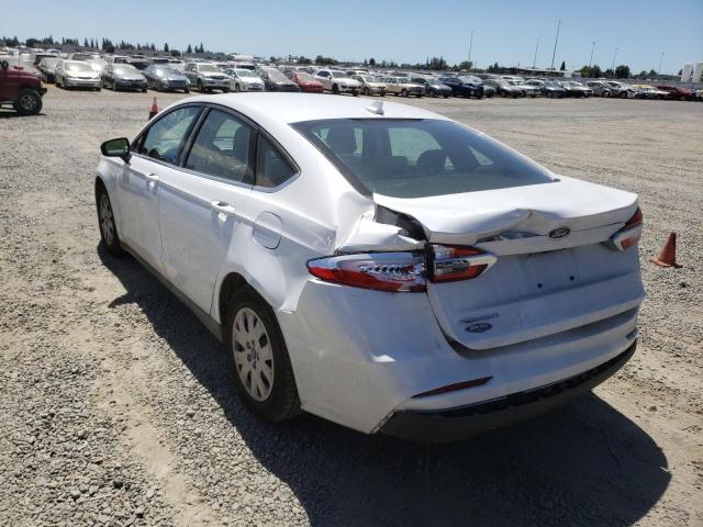 Photo 9 from auction – 2020 FORD FUSION S with VIN 3FA6P0G72LR254800