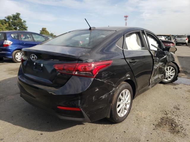 Photo 4 from auction – 2022 HYUNDAI ACCENT SE with VIN 3KPC24A67NE170453