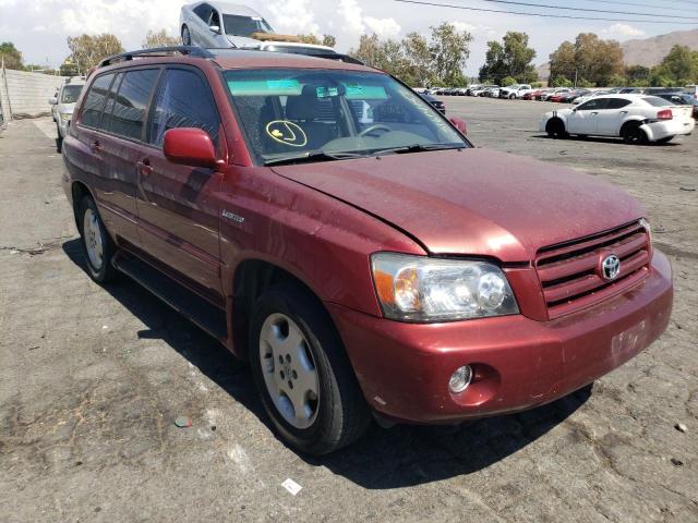 TOYOTA HIGHLANDER 2004 with VIN JTEDP21A940009085 - Photo from auction