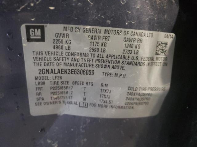 Photo 10 from auction – 2014 CHEVROLET EQUINOX LS with VIN 2GNALAEK3E6306059