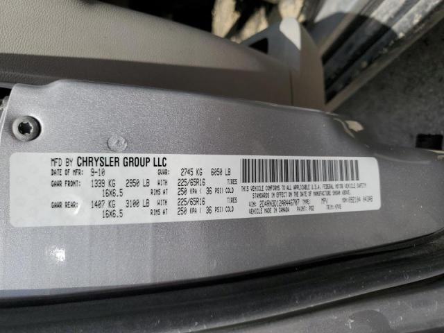 Photo 10 from auction – 2010 DODGE GRAND CARA with VIN 2D4RN3D12AR446707