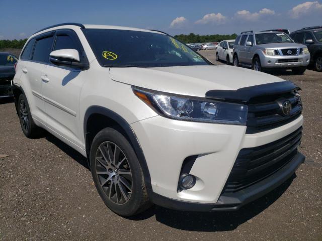 TOYOTA HIGHLANDER 2018 with VIN 5TDJZRFH9JS555135 - Photo from auction