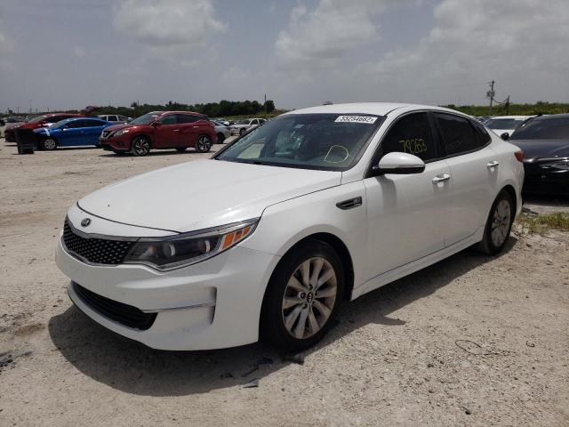 Photo 2 from auction – 2016 KIA OPTIMA EX with VIN 5XXGU4L36GG080039