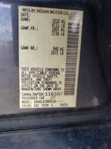 Photo 10 from auction – 2013 NISSAN ALTIMA with VIN 1N4AL3AP5DC116507