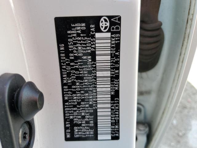 Photo 10 from auction – 2018 TOYOTA COROLLA L with VIN 5YFBURHE2JP766742