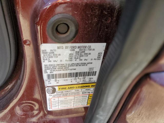 Photo 10 from auction – 2016 FORD EXPEDITION with VIN 1FMJU2AT8GEF12790