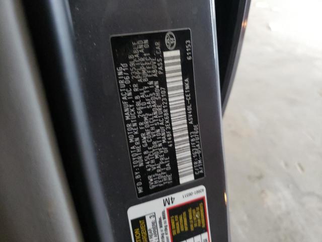 Photo 10 from auction – 2011 TOYOTA CAMRY BASE with VIN 4T4BF3EK6BR123107