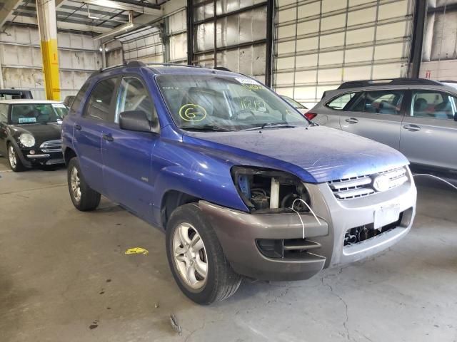 KIA SPORTAGE E 2007 with VIN KNDJE723177355279 - Photo from auction