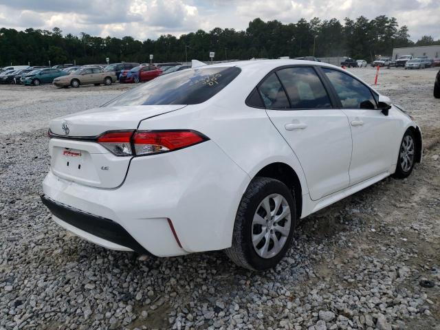Photo 4 from auction – 2022 TOYOTA COROLLA LE with VIN 5YFEPMAE2NP327094