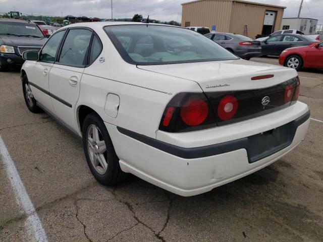 Photo 3 from auction – 2005 CHEVROLET IMPALA with VIN 2G1WF52E759167637