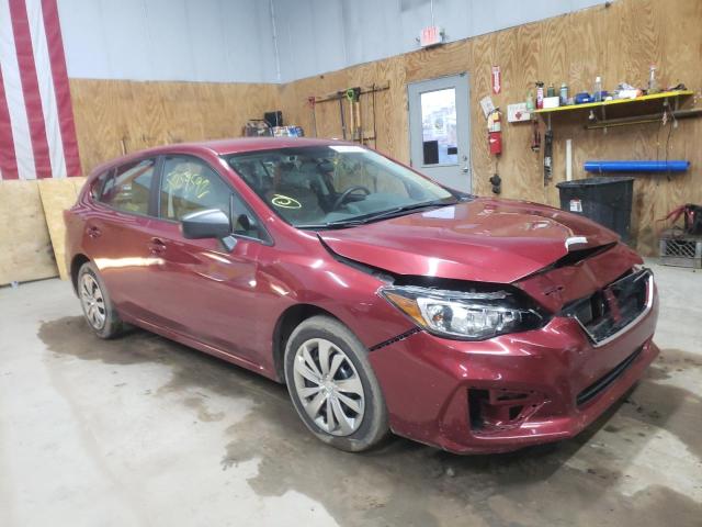 SUBARU IMPREZA 2019 with VIN 4S3GTAB60K3762971 - Photo from auction