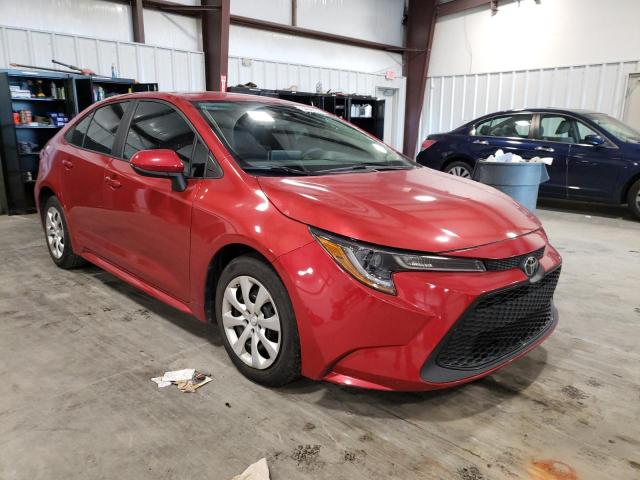 TOYOTA COROLLA LE 2020 with VIN 5YFEPRAE9LP096219 - Photo from auction