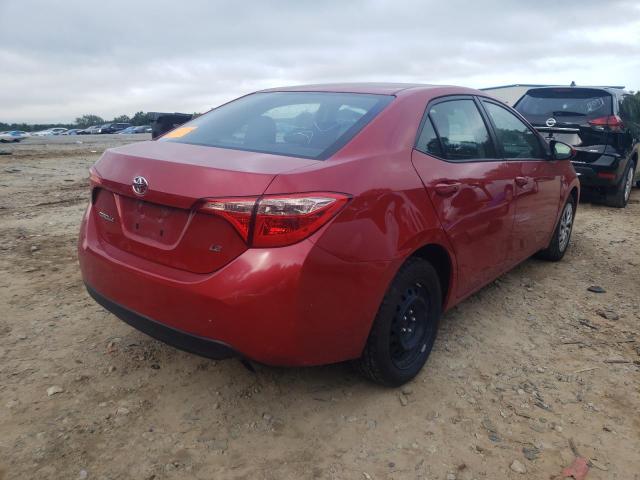 Photo 4 from auction – 2018 TOYOTA COROLLA L with VIN 2T1BURHE3JC102062