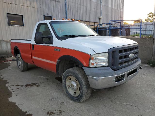 FORD F250 SUPER 2005 with VIN 1FTNF21545EC53844 - Photo from auction