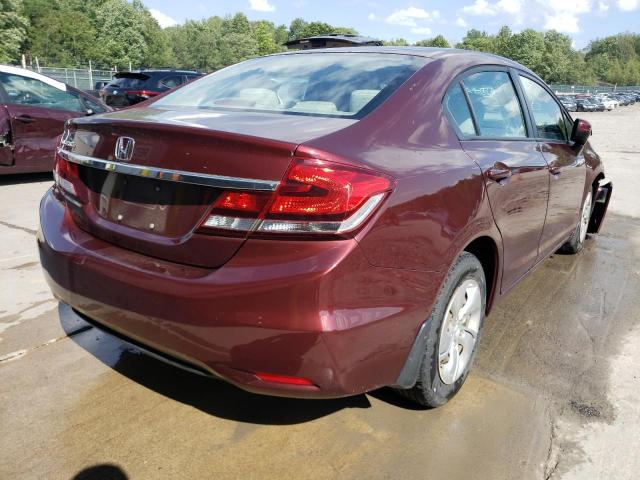 Photo 4 from auction – 2014 HONDA CIVIC LX with VIN 19XFB2F53EE215616