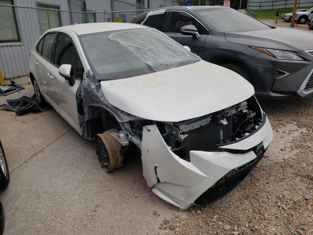 TOYOTA COROLLA LE 2021 with VIN JTDEPMAE4MJ185897 - Photo from auction