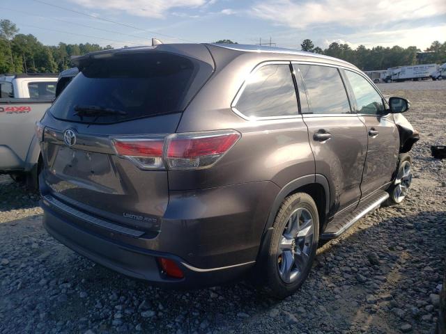 Photo 4 from auction – 2016 TOYOTA HIGHLANDER with VIN 5TDDKRFH7GS315141
