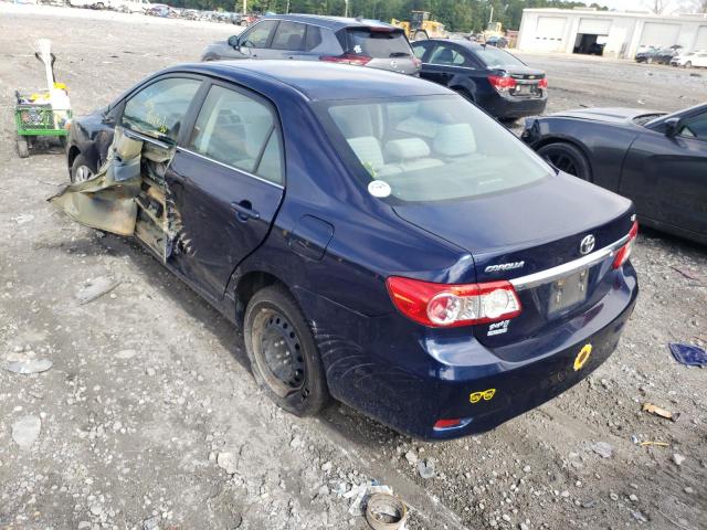 Photo 3 from auction – 2013 TOYOTA COROLLA BA with VIN 2T1BU4EE4DC992650