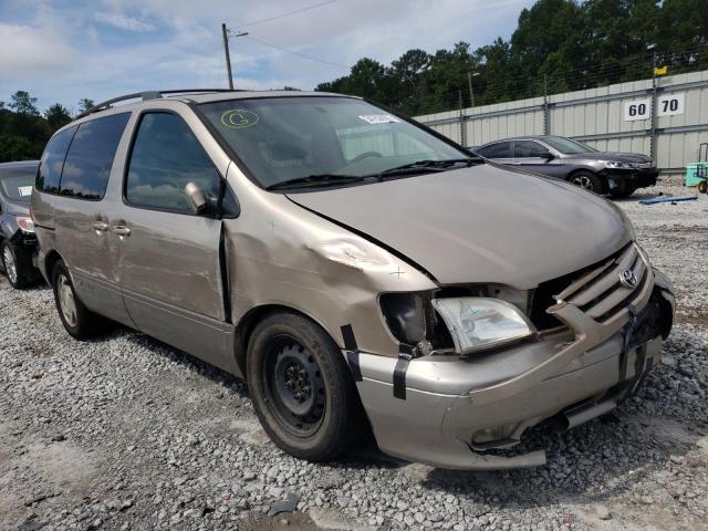 TOYOTA SIENNA LE 2001 with VIN 4T3ZF13C11U412085 - Photo from auction