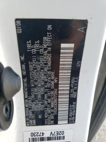 Photo 10 from auction – 2008 TOYOTA SIENNA CE with VIN 5TDZK23C88S172840
