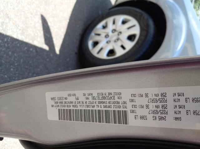 Photo 10 from auction – 2015 DODGE JOURNEY SE with VIN 3C4PDCAB6FT617581
