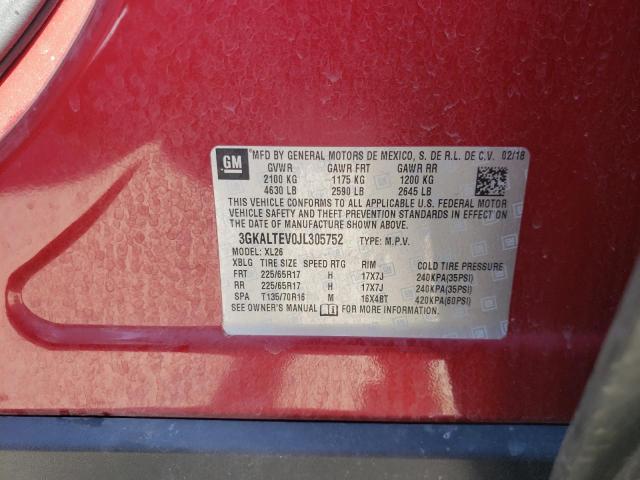 Photo 10 from auction – 2018 GMC TERRAIN SL with VIN 3GKALTEV0JL305752