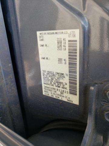 Photo 10 from auction – 2009 NISSAN MAXIMA S with VIN 1N4AA51E89C811815