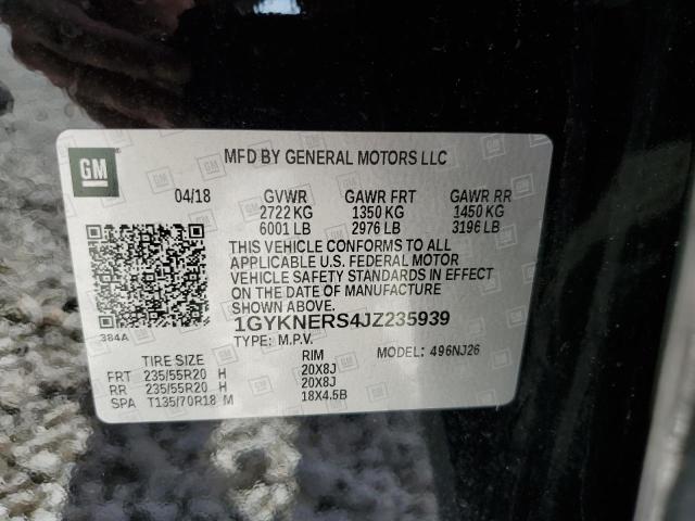 Photo 10 from auction – 2018 CADILLAC XT5 PREMIU with VIN 1GYKNERS4JZ235939