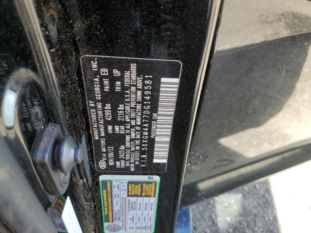 Photo 10 from auction – 2013 KIA OPTIMA LX with VIN 5XXGM4A77DG149581