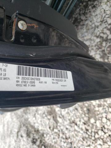 Photo 10 from auction – 2010 DODGE CHARGER SX with VIN 2B3CA3CV3AH276836