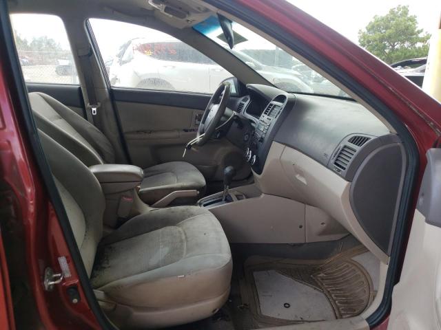 Photo 5 from auction – 2009 KIA SPECTRA EX with VIN KNAFE222795595531