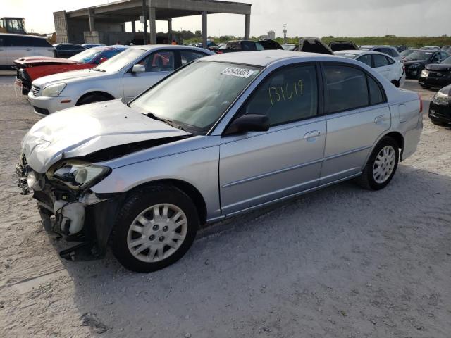 Photo 2 from auction – 2005 HONDA CIVIC LX with VIN 2HGES16685H502647