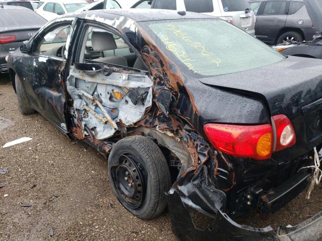Photo 9 from auction – 2009 TOYOTA COROLLA BA with VIN JTDBL40E699059386