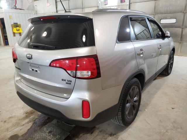 Photo 4 from auction – 2014 KIA SORENTO EX with VIN 5XYKU4A75EG482840