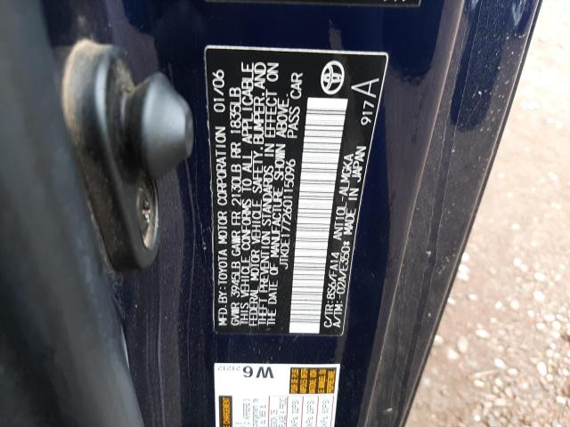 Photo 10 from auction – 2006 TOYOTA SCION TC with VIN JTKDE177260115096