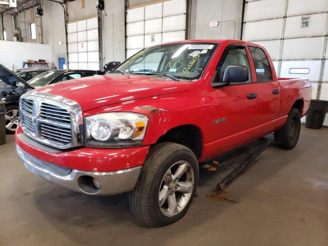 Photo 2 from auction – 2008 DODGE RAM 1500 S with VIN 1D7HU18N28J120293