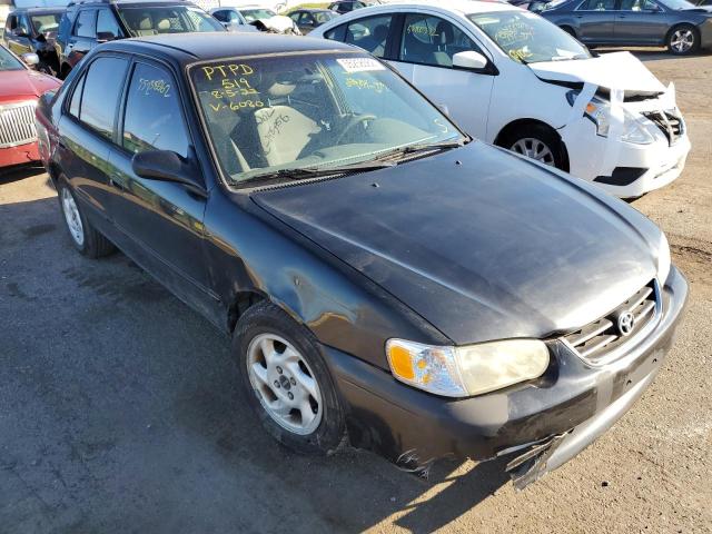 TOYOTA COROLLA CE 2002 with VIN 1NXBR12E82Z586080 - Photo from auction