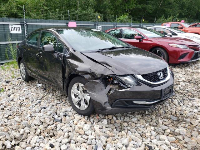 HONDA CIVIC LX 2013 with VIN 2HGFB2F59DH598790 - Photo from auction