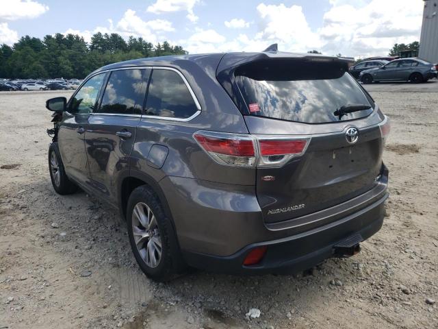 Photo 3 from auction – 2016 TOYOTA HIGHLANDER with VIN 5TDBKRFH8GS283016