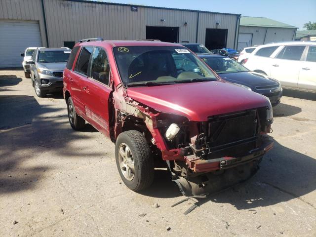 HONDA PILOT EX 2006 with VIN 2HKYF18456H533911 - Photo from auction