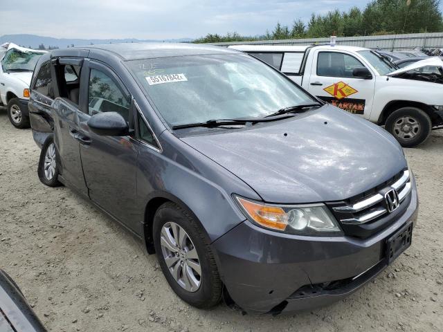 HONDA ODYSSEY SE 2014 with VIN 5FNRL5H34EB513478 - Photo from auction