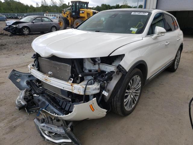 Photo 2 from auction – 2016 LINCOLN MKX RESERV with VIN 2LMTJ8LR2GBL60401