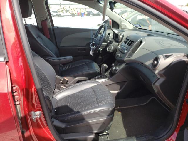 Photo 5 from auction – 2012 CHEVROLET SONIC LTZ with VIN 1G1JE5SH0C4135068